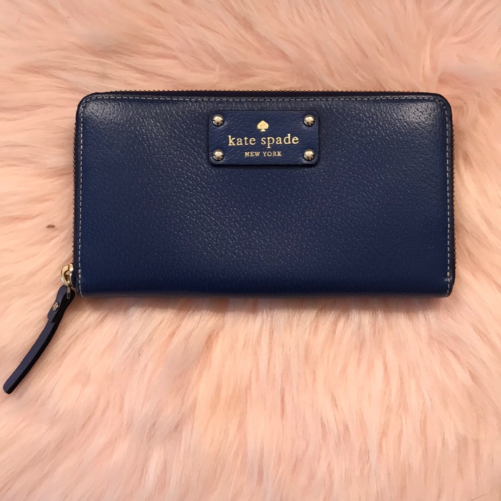 Kate Spade Leather Zip Around Wallet